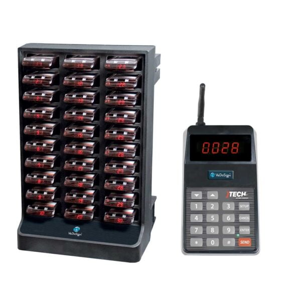 Basissystem Gäste Rufsystem Komplett Mit 30 IQ Pager