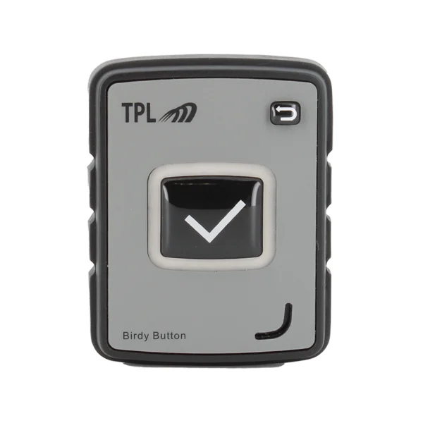 Birdy Button Intelligente Notfalltaste Und Tracker Kompakt Vorderseite