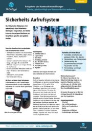 Broschüre Sicherheits Aufrufsystem Pdf