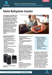 Broschüre Gäste Rufsystem Coaster Pdf