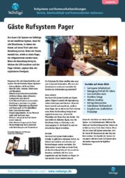 Broschüre Gäste Rufsystem Pager Pdf