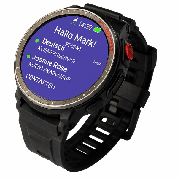 Cwatch Team Connect Uhr Mitarbeiter Smart Blue
