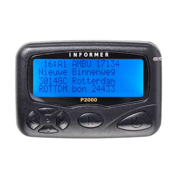 Informer Pro P2000 Pager Bluescreen