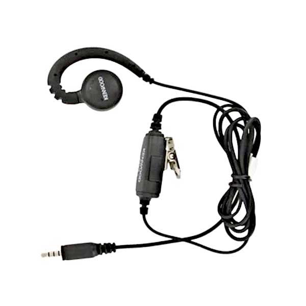 Kenwood KHS-34 C-Ring Headset (Ohrhörer) mit Mikrofon