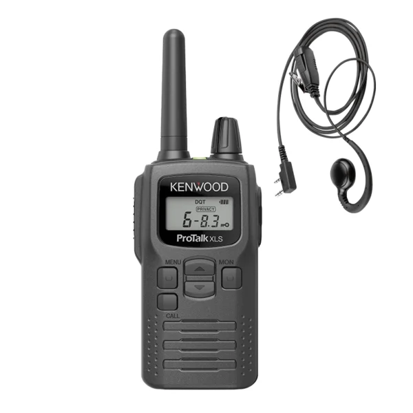 Kenwood PKT 300 Funkgerät Kompakt Lizenzfrei Mit C Ohrhörer K1