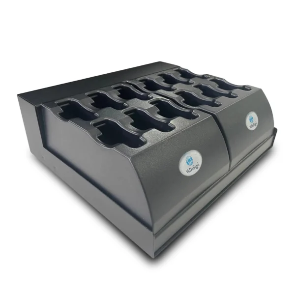 Ladestation SmartCall Pager 12 Positionen Schräg Leer