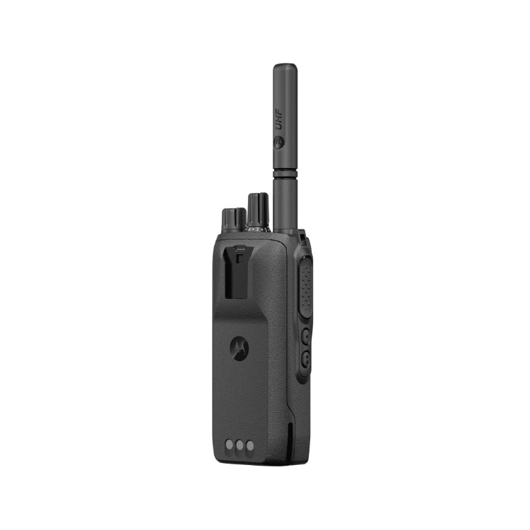 Motorola R2 UHF Analog Handfunkgerät Schräg Hinten