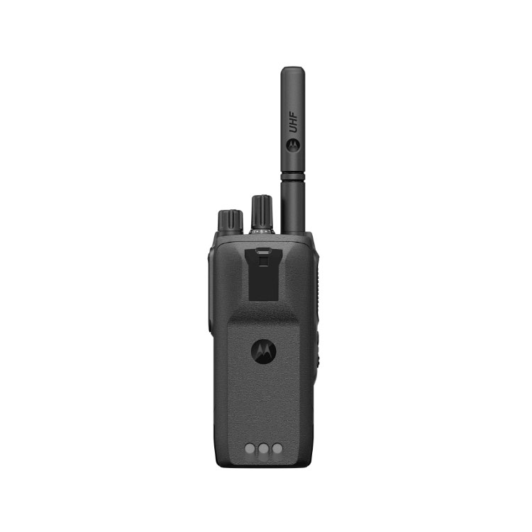Motorola R2 VHF Digital Handfunkgerät Hinten
