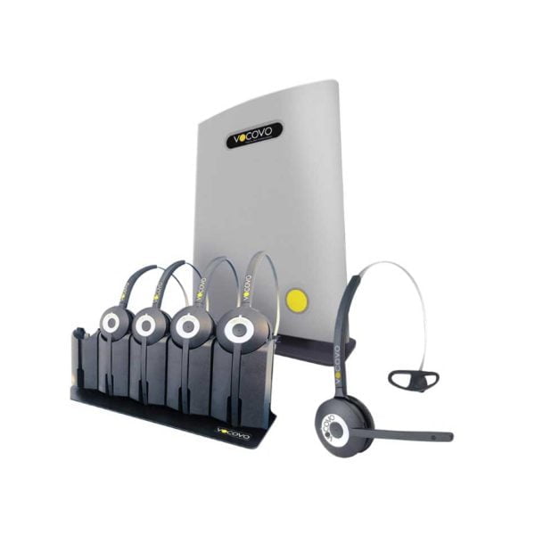 Set 5 kabellose Headsets VOCOVO Starter Pack