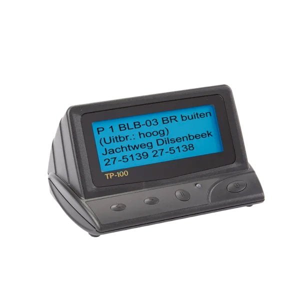 TP 100 Basic P2000 Desktop Pager