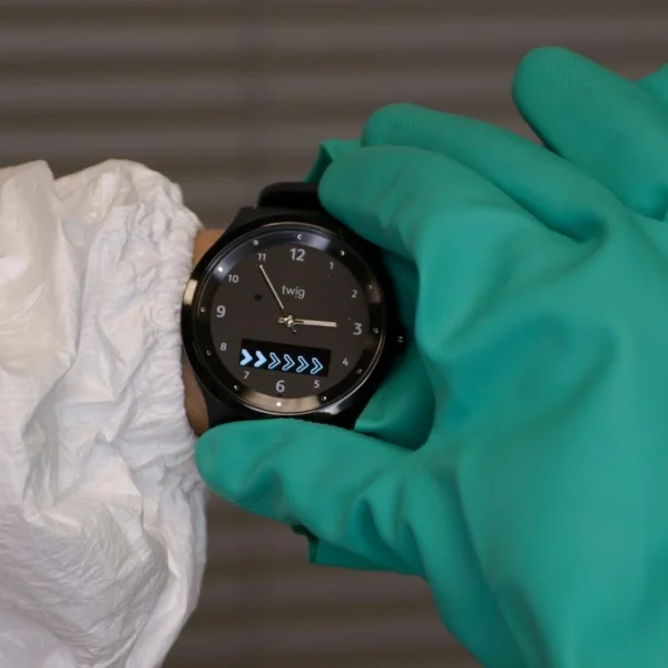 Twig Eon Watch | GPS+Keine Bewegung+BLE Alleinarbeiter Uhr Alarm Pflege Sicherheit Alleinarbeit