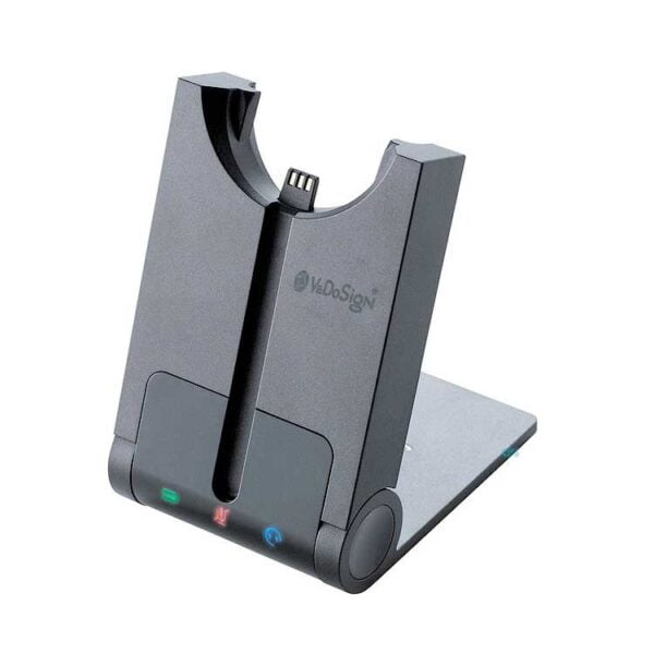VoCoVo Einzelladegerät Für 1 Headset Schräg