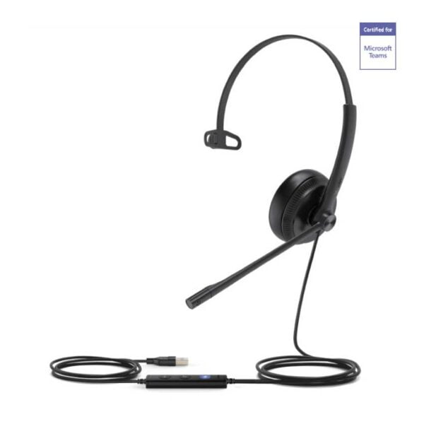 Yealink UH34 Mono Teams Headset Kopfhörer Microsoft