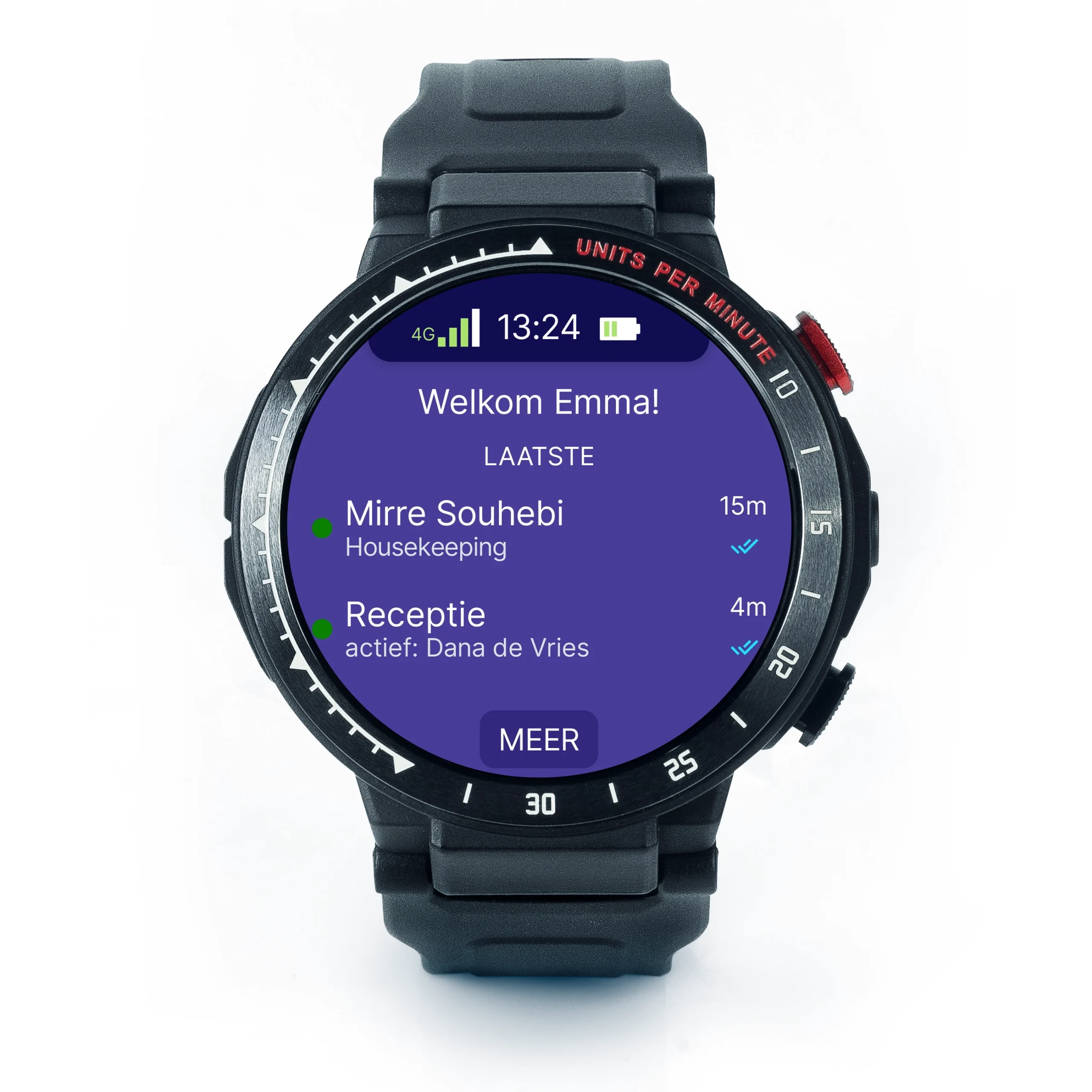 CWatch Team Communications Wi Fi G4 Hotel International Voice Messaging