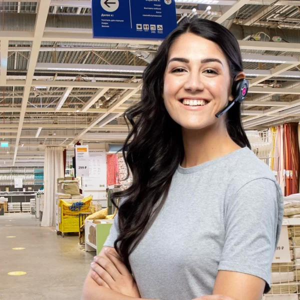 Vocovo S4 Headset Full Duplex Drahtlose Kommunikation Filialkommunikation